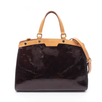ルイ・ヴィトン LOUIS VUITTON ブレアMM モノグラムヴェルニ アマラント 2WAY ハンドバッグ バッグ レザー レディース パープル系 M91619 【中古】