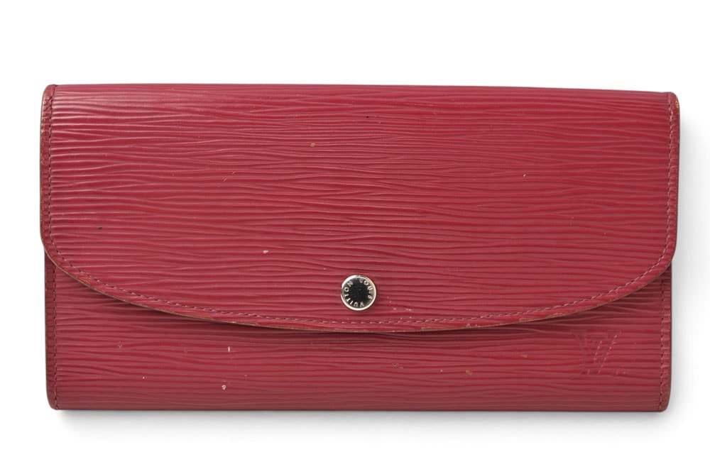 ルイヴィトン 財布 LOUIS VUITTON 長財布 ポルトフォイユ・エミリー エピ フューシャ M60851【中古】