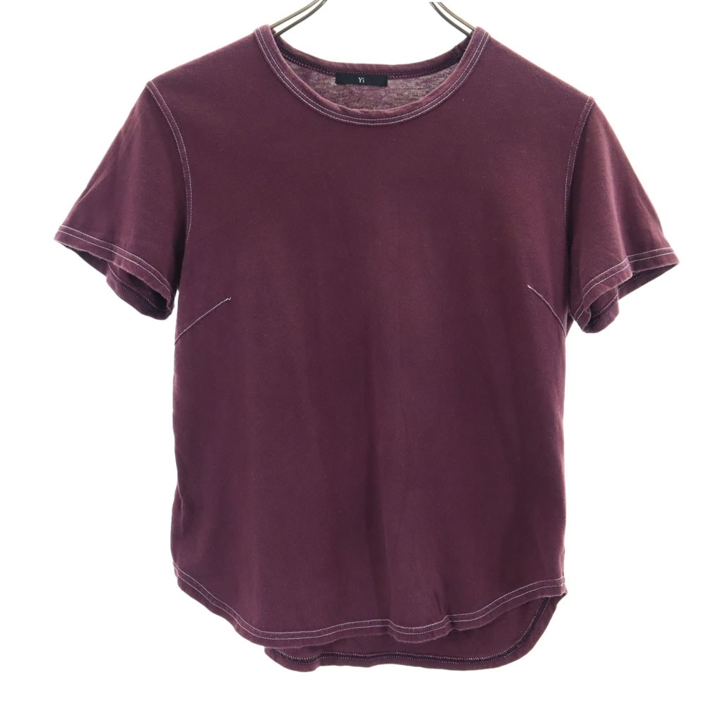 Y's ワイズ 80s 90s 日本製 半袖 Tシャツ パープル系
