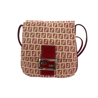フェンディ FENDI キャンバス カムセポシェット ショルダーバッグ【中古】