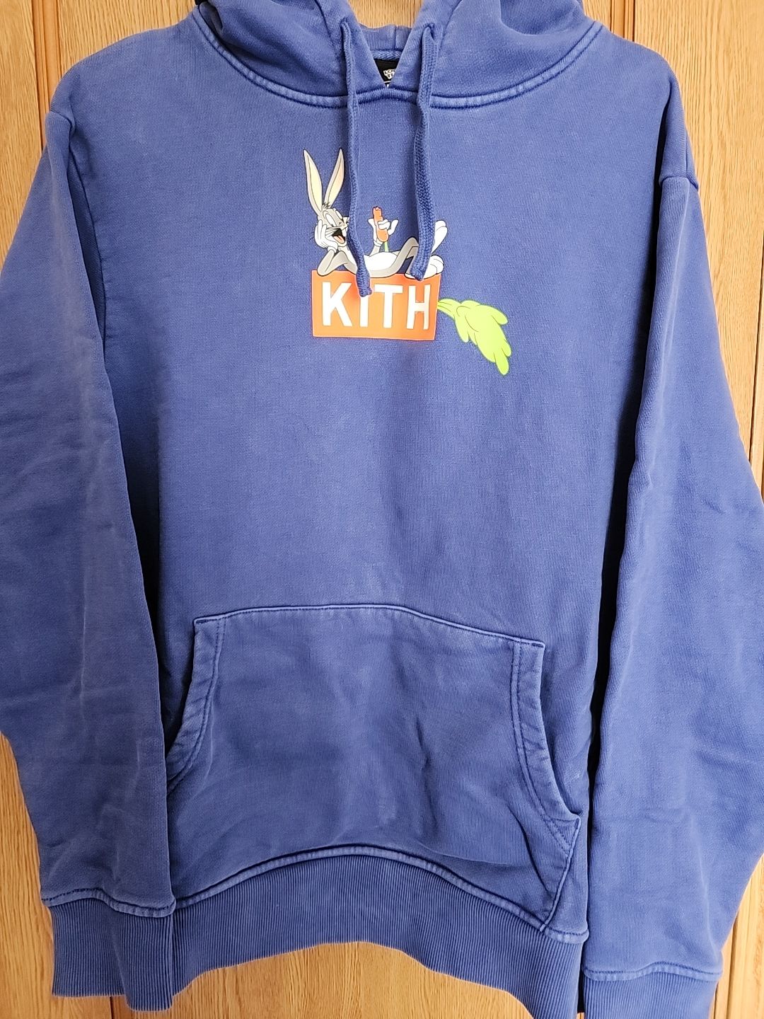 KITH Looney Tunes Carrot Hoodie "Blue"