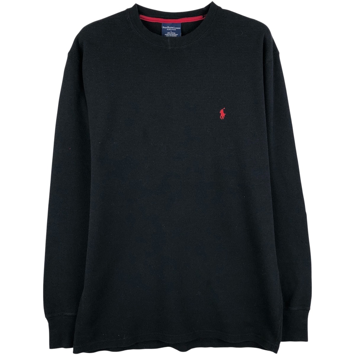 古着 ラルフローレン Ralph Lauren POLO RALPH LAUREN SLEEPWEAR サーマルロングTシャツ メンズL相当/eaa608365