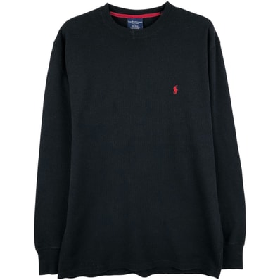 古着 ラルフローレン Ralph Lauren POLO RALPH LAUREN SLEEPWEAR サーマルロングTシャツ メンズL相当/eaa608365