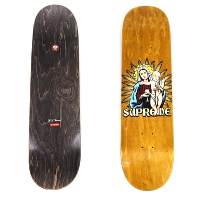 【中古】シュプリーム Supreme 2024年秋冬 Blood and Body Skateboard スケートボード デッキ スケボー ベージュ【サイズ8.375×32.125】【メンズ】