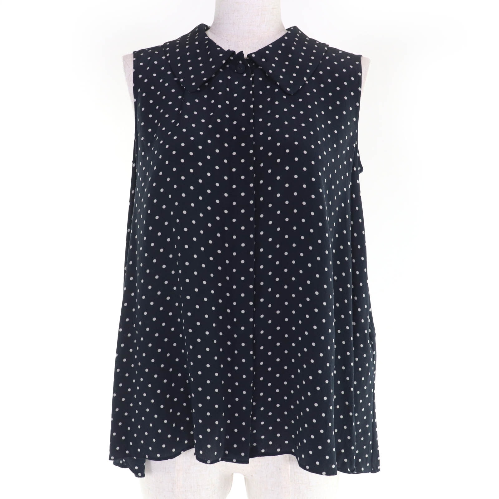 極美品 フォクシー トップス ブラック レディース 38 42689