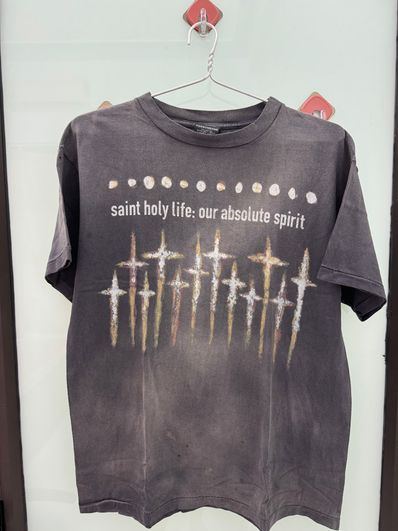 SAINT Mxxxxxx x FORSOMEONE FS_SS T-Shirt/God "Black"