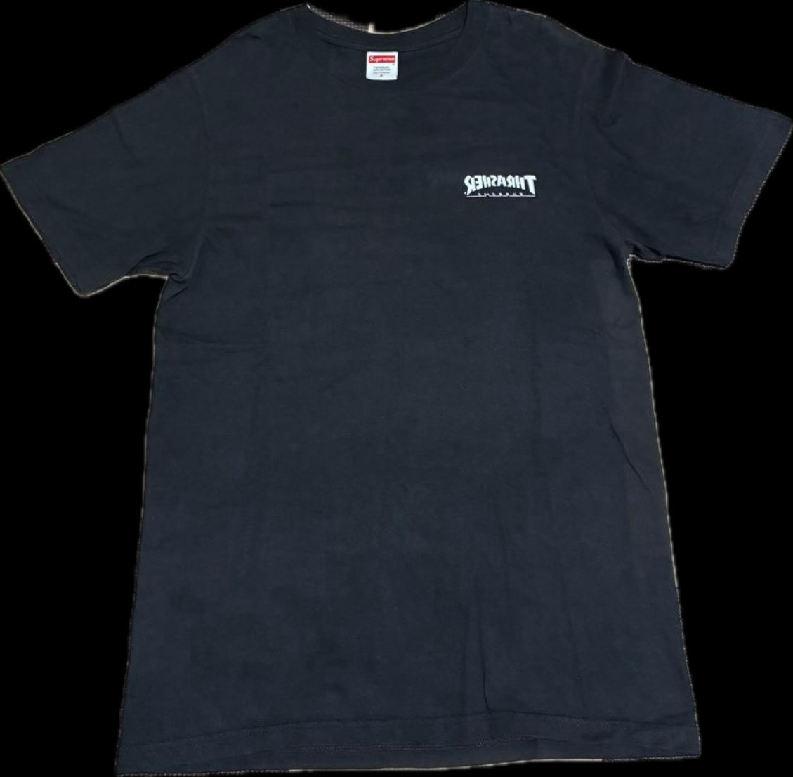 Supreme x Thrasher Cross Tee "Black"