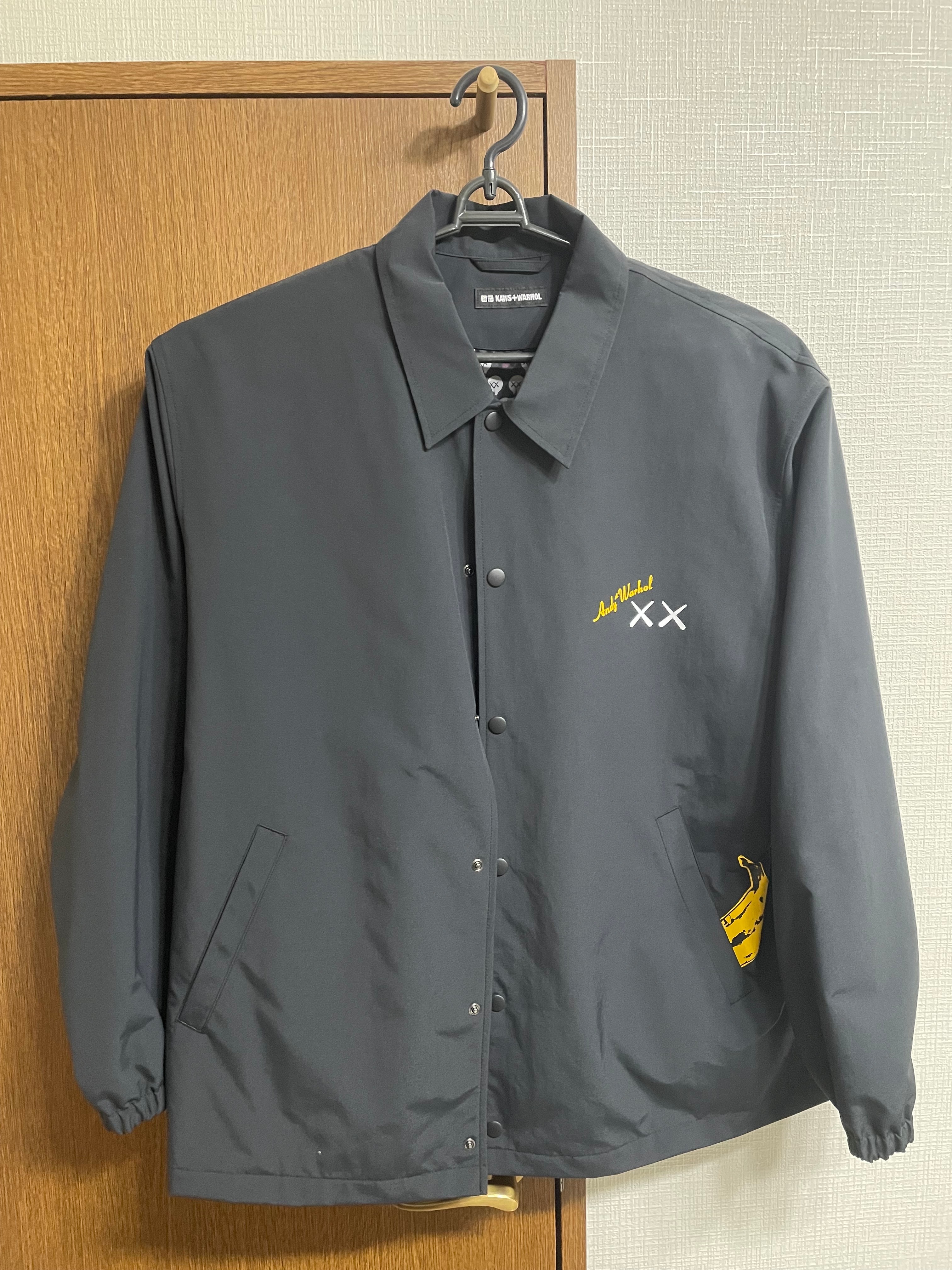 Uniqlo x KAWS x WARHOL Coach Jacket "Black"