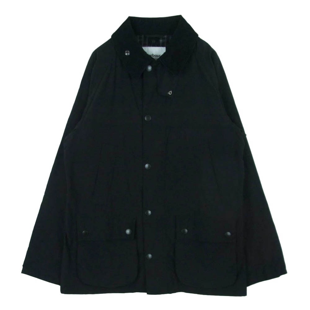 Barbour バブアー 2001155 BEDALE SL PEACHED ビデイル スリムフィット ピーチスキン ジャケット ブラック系 40【中古】