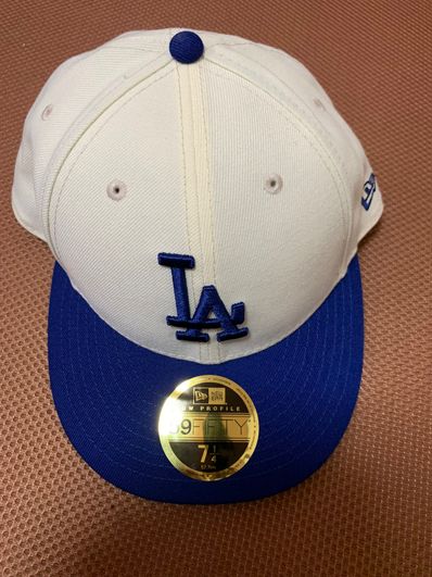 NEW ERA x Aime Leon Dore Dodgers Hat "Ivory/Blue"