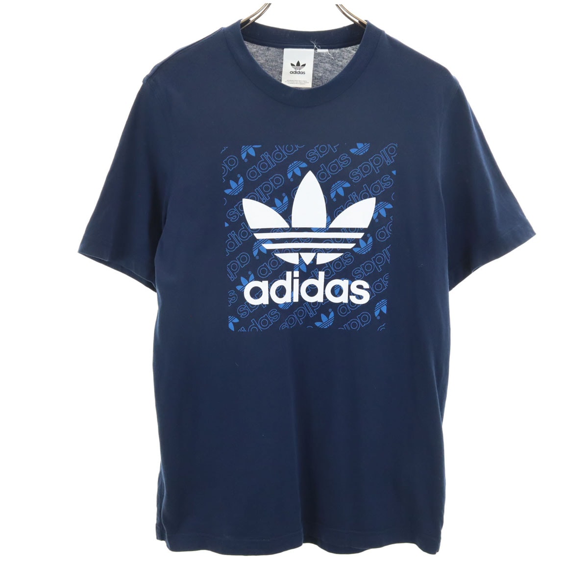 adidas アディダス 半袖 Tシャツ ネイビー
