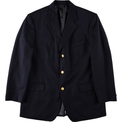 古着 ブルックスブラザーズ Brooks Brothers 346 紺ブレザー テーラードジャケット メンズL相当/eaa671543