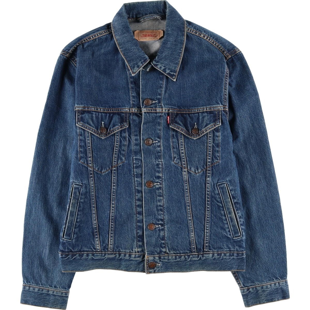 古着 00年代 リーバイス Levi's 70550-0414 ユーロモデル デニムジャケット Gジャン メンズS相当/eaa617840