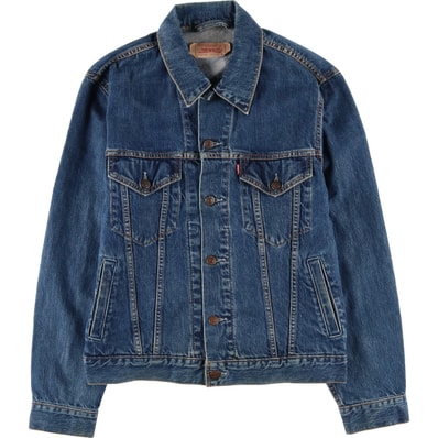 古着 00年代 リーバイス Levi's 70550-0414 ユーロモデル デニムジャケット Gジャン メンズS相当/eaa617840