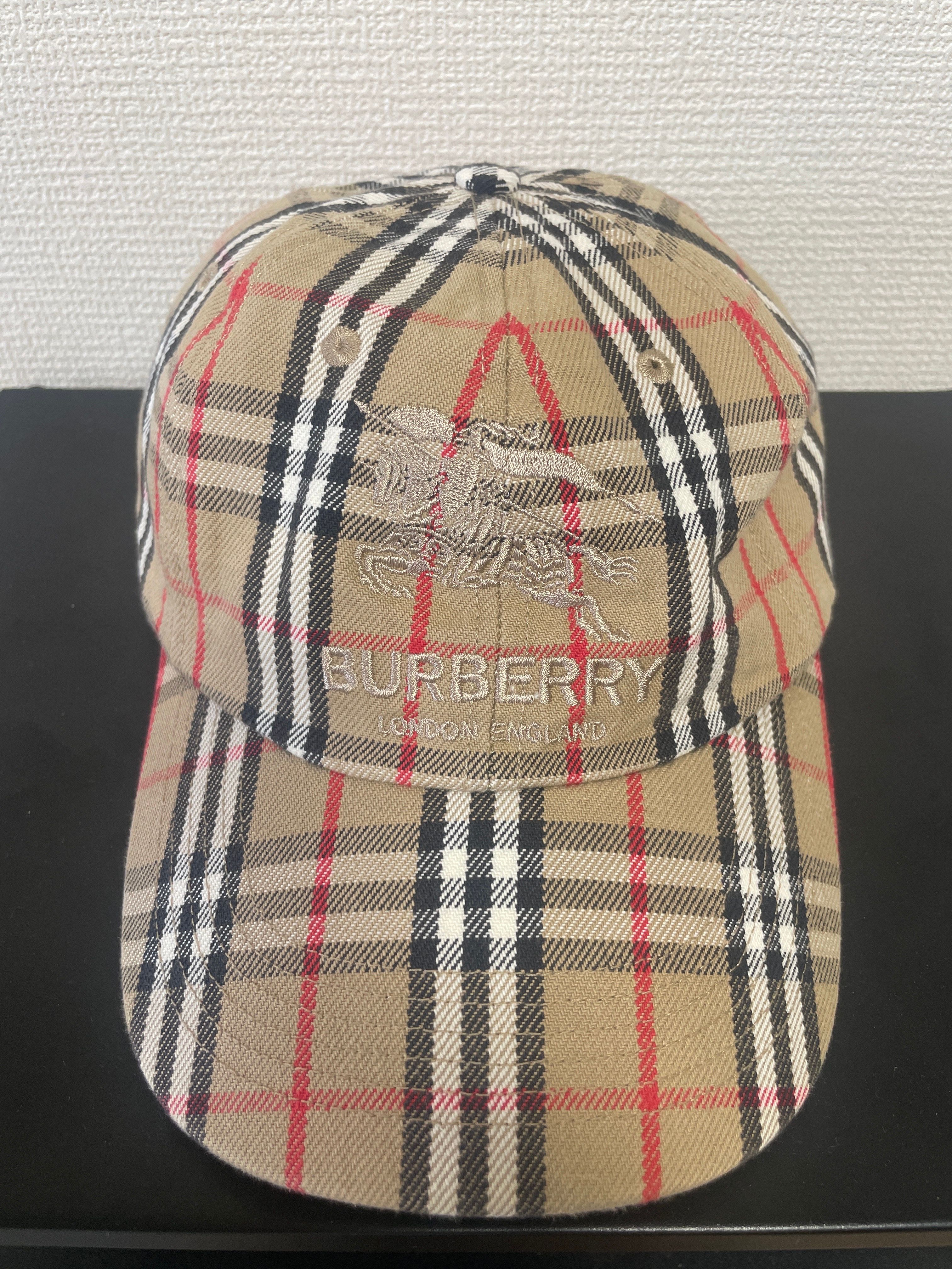 Supreme / Burberry Denim 6 Panel "Beige"
