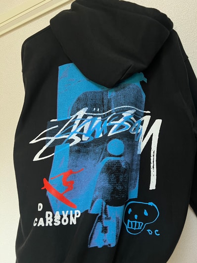 Stussy David Carson Vespa Hoodie "Black"
