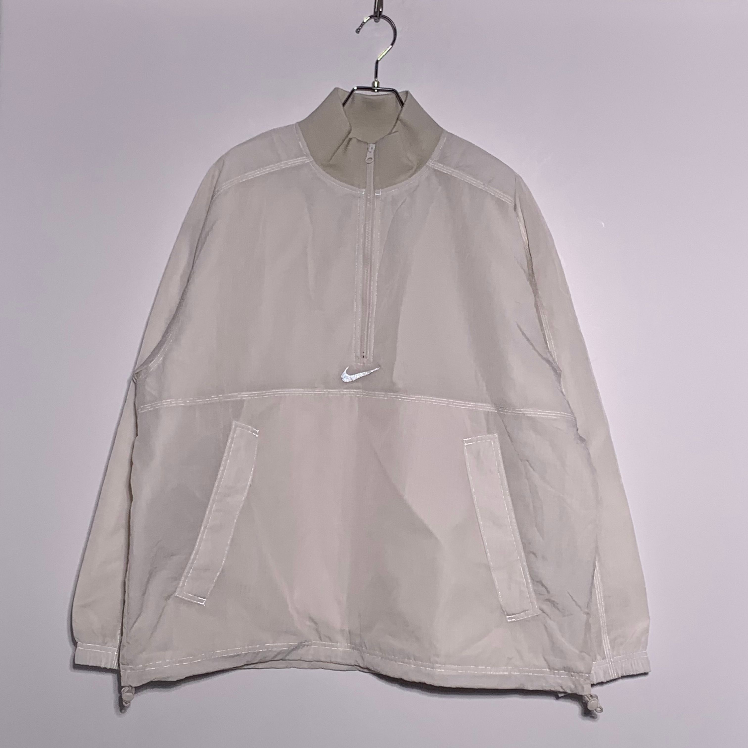 Supreme x Nike Ripstop Pullover "White"