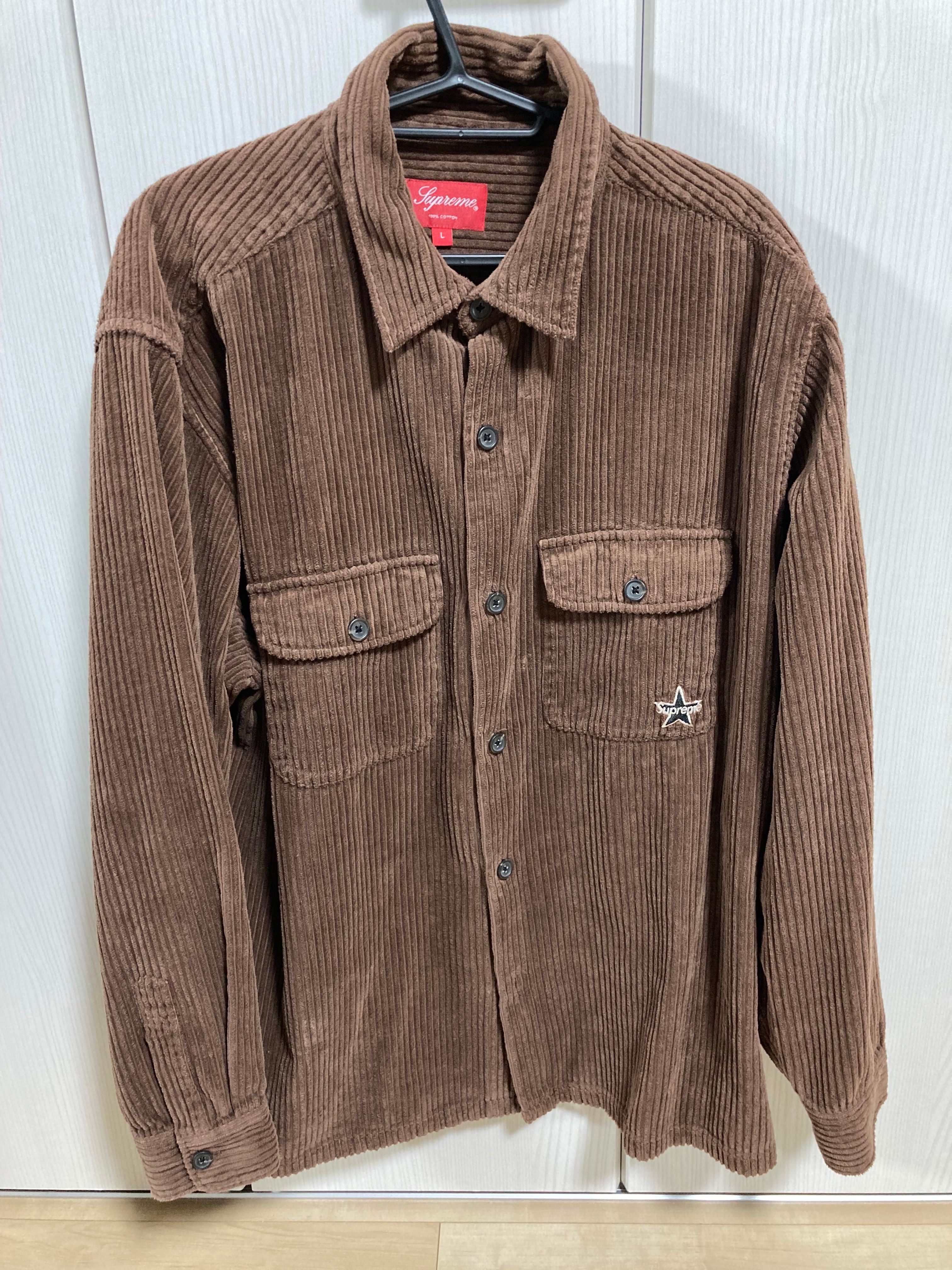 Supreme Corduroy Shirt "Brown"