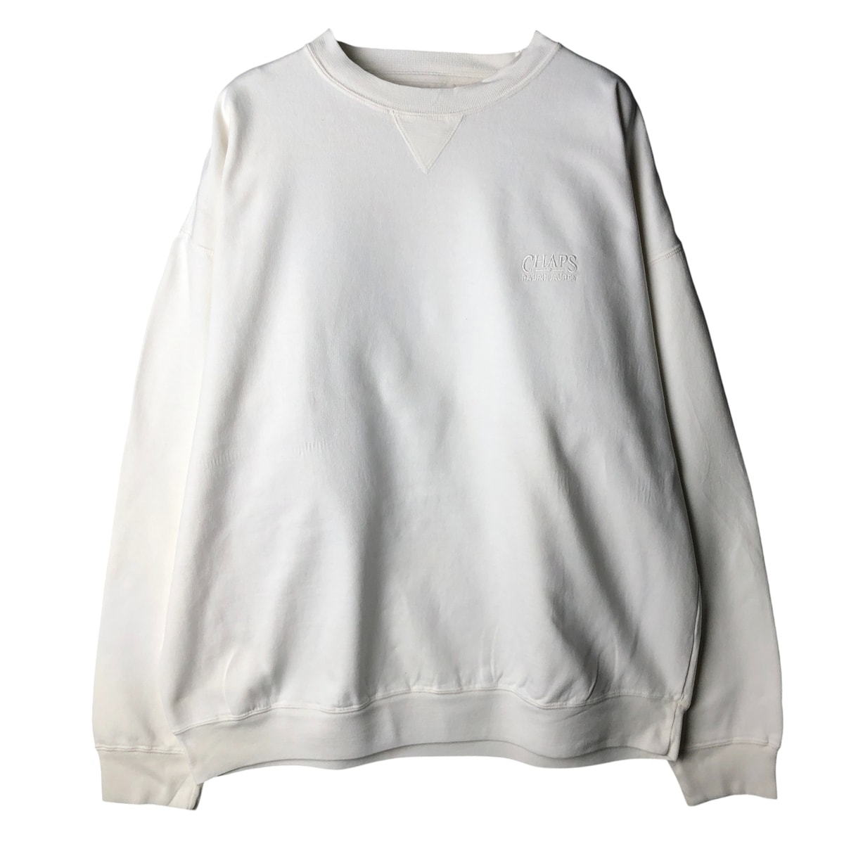 古着 80年代 ラルフローレン Ralph Lauren CHAPS チャップス ロゴスウェットシャツ トレーナー メンズL相当 ヴィンテージ/eaa597787