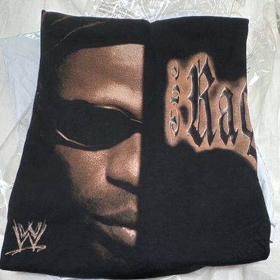 Travis Scott Cactus Jack x WWE Meet The Rage Tee "Black"