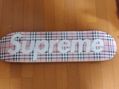 Supreme / Burberry Skateboard "Pink"
