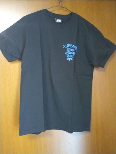 Stussy Tribe Stack Tee "Black"