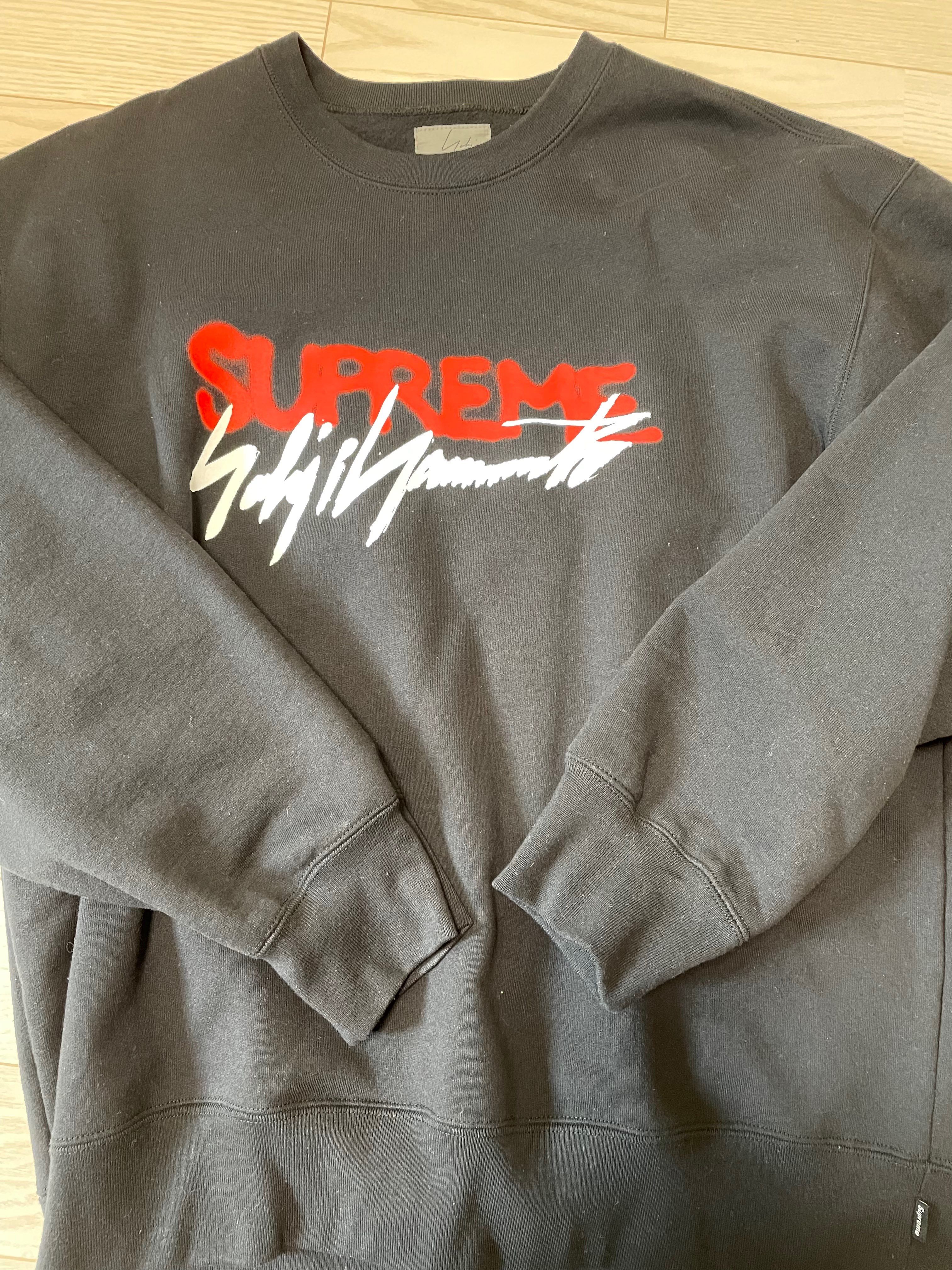 Supreme x Yohji Yamamoto Crewneck "Black"