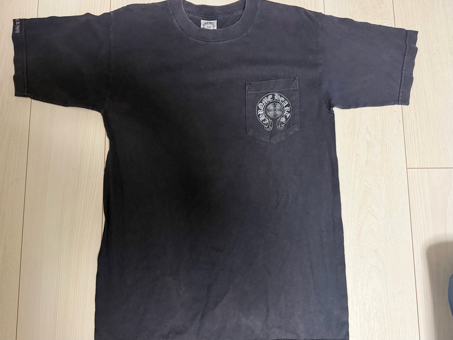 Chrome Hearts Cemetery Cross Back Print T-Shirt "Black"
