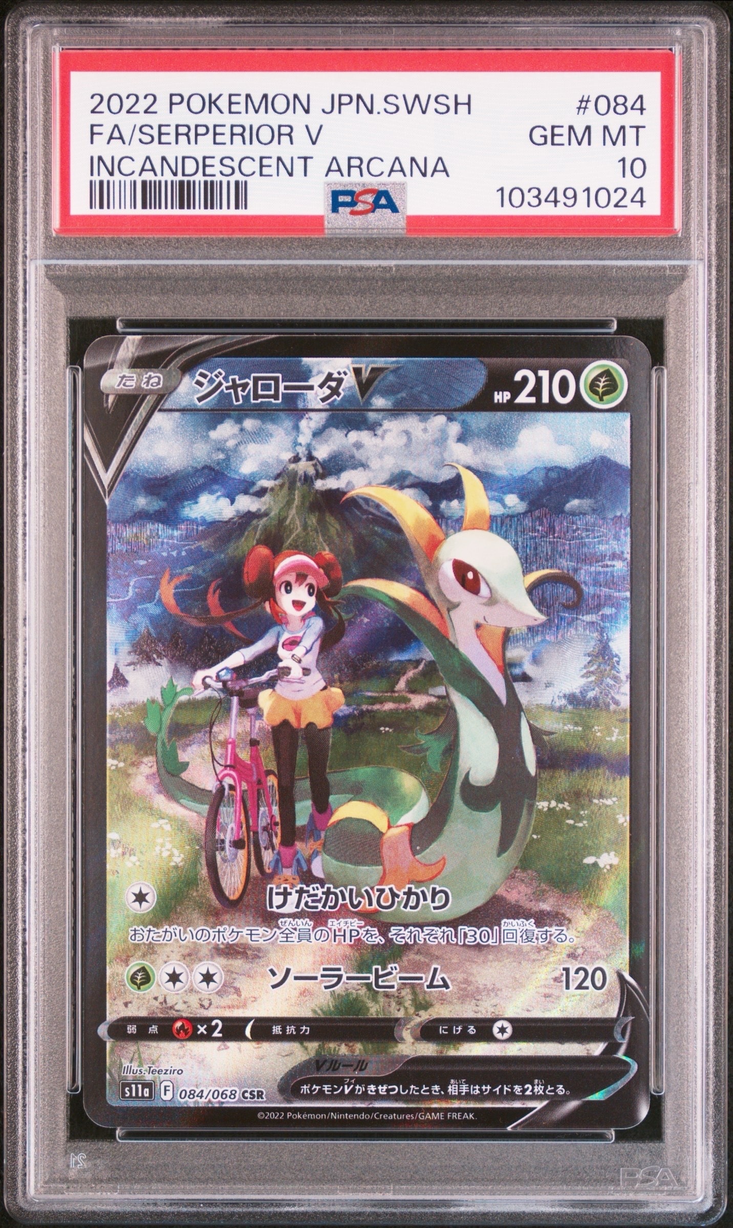 PSA10】ジャローダV CSR [s11a 084/068](強化拡張パック『白熱の