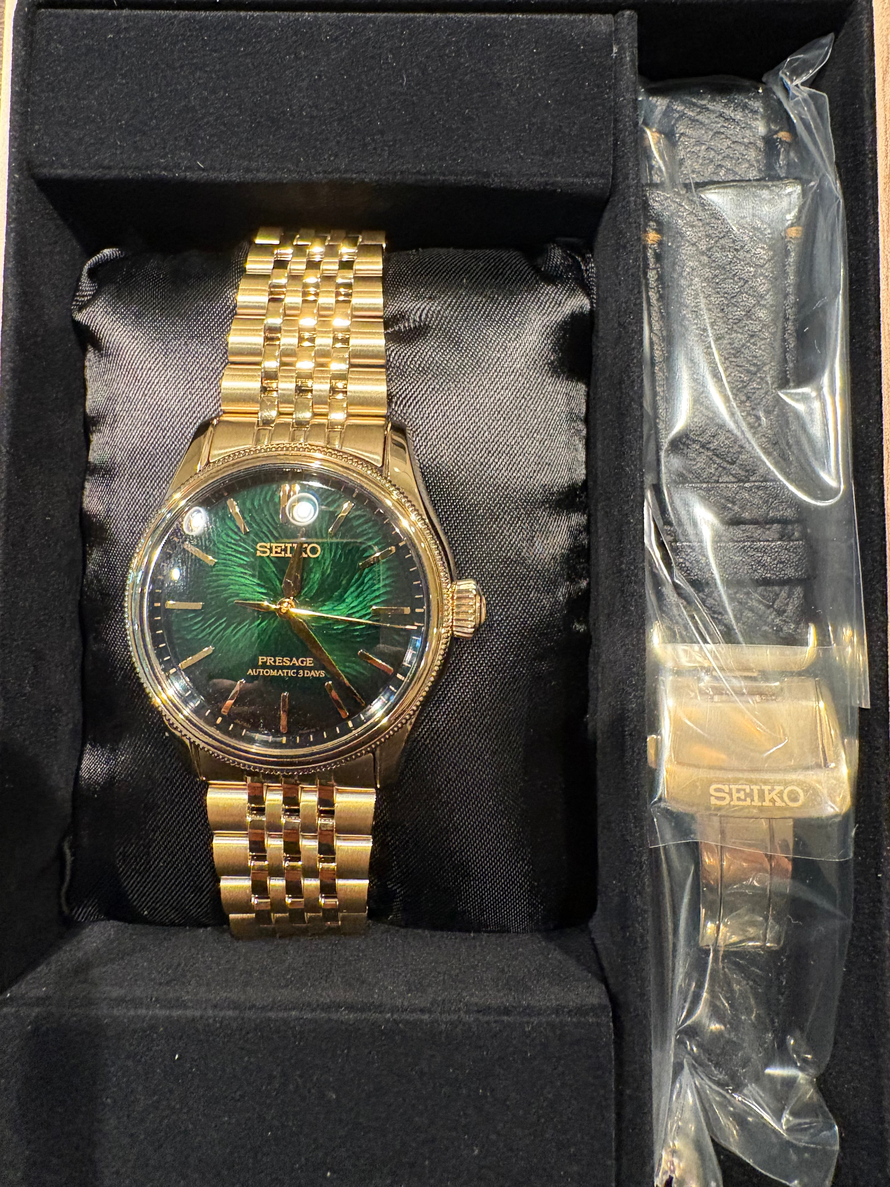 SEIKO TRADMAN'S BONSAI 盆栽 限定モデル プレザージュ HCC011J