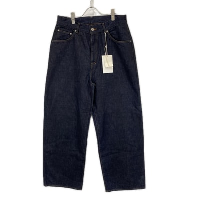 アンセルム 25AW ANC-PT93-B インディゴ #01 OW ワンウォッシュ セミワイドデニムパンツ 2