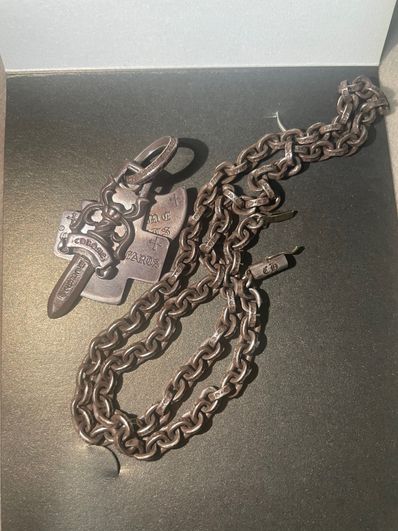 Chrome Hearts 3 Trinket Pendant "Silver"