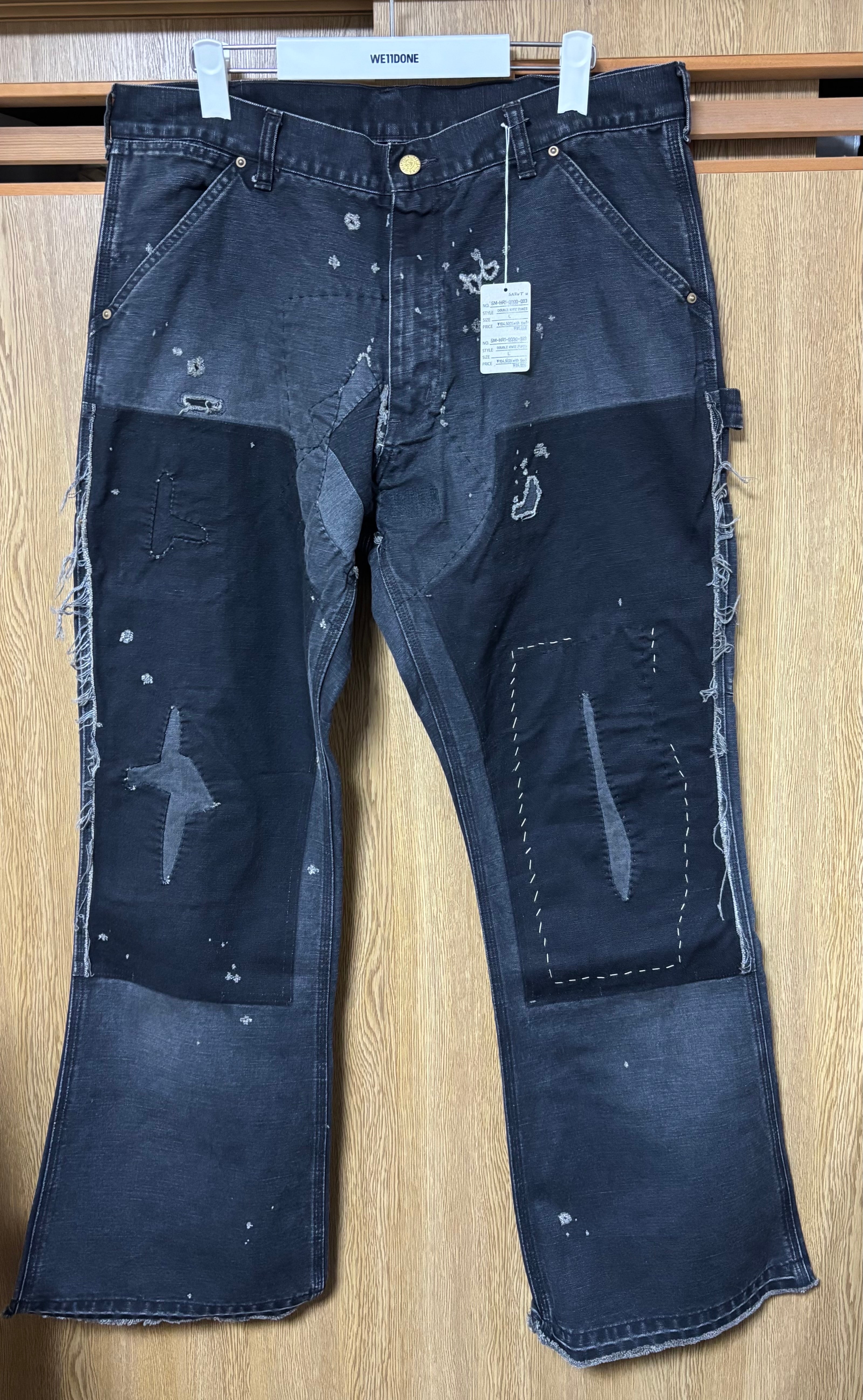 SAINT Mxxxxxx Double Knee Pants "Black"