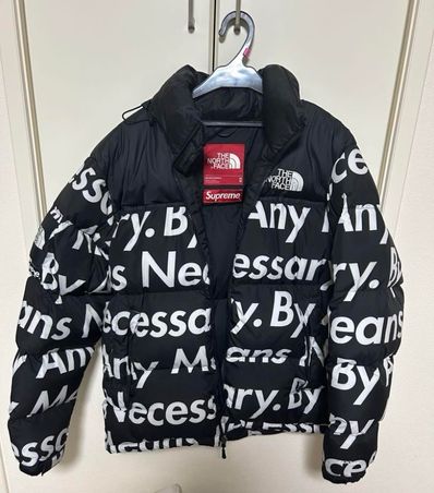 Supreme x The North Face By Any Means Nuptse Jacket "Black"
