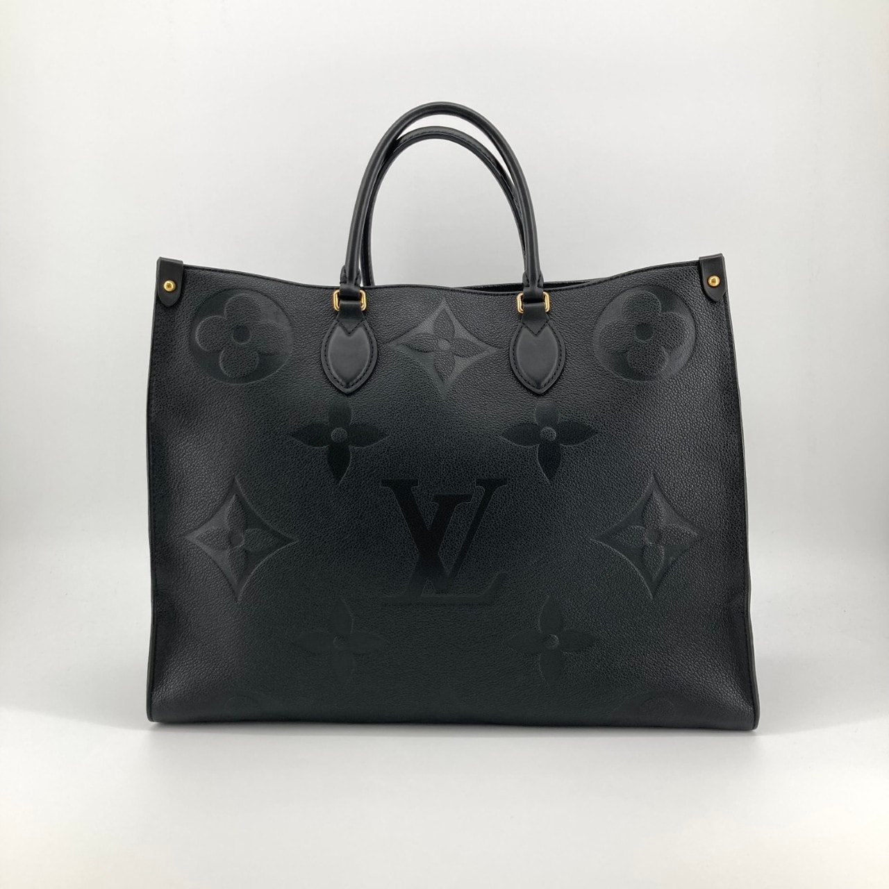 LOUIS VUITTON(ルイ・ヴィトン) オンザゴー GM モノグラム アンプラント ショルダー付 2way M44925 トートバッグ ブラック