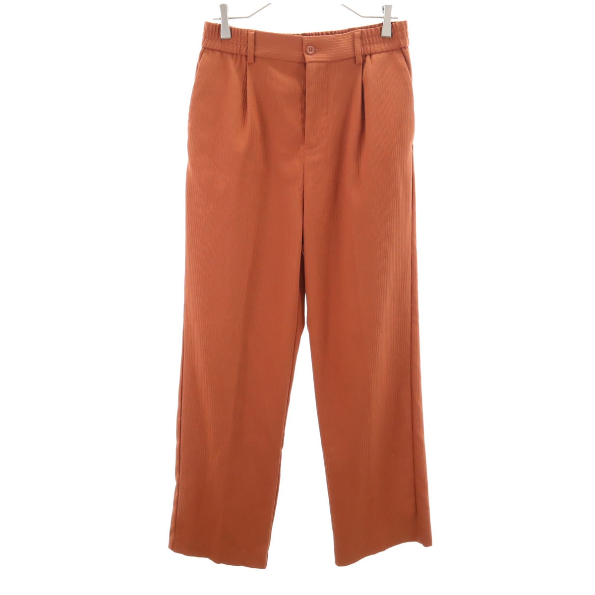 ZARA ザラ ハイウエスト イージーパンツ S オレンジ