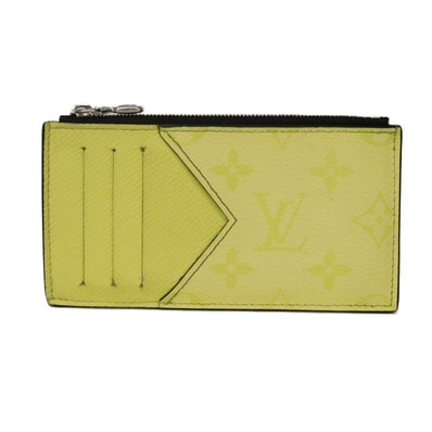 LOUIS VUITTON ルイ・ヴィトン コイン カードホルダー LVロゴ フラワー パステル パスケース 名刺入れ 小銭入れ 小銭入れ ミニウォレット RFID ICチップ タイガラマ モノグラム レモネード コインケース M14109