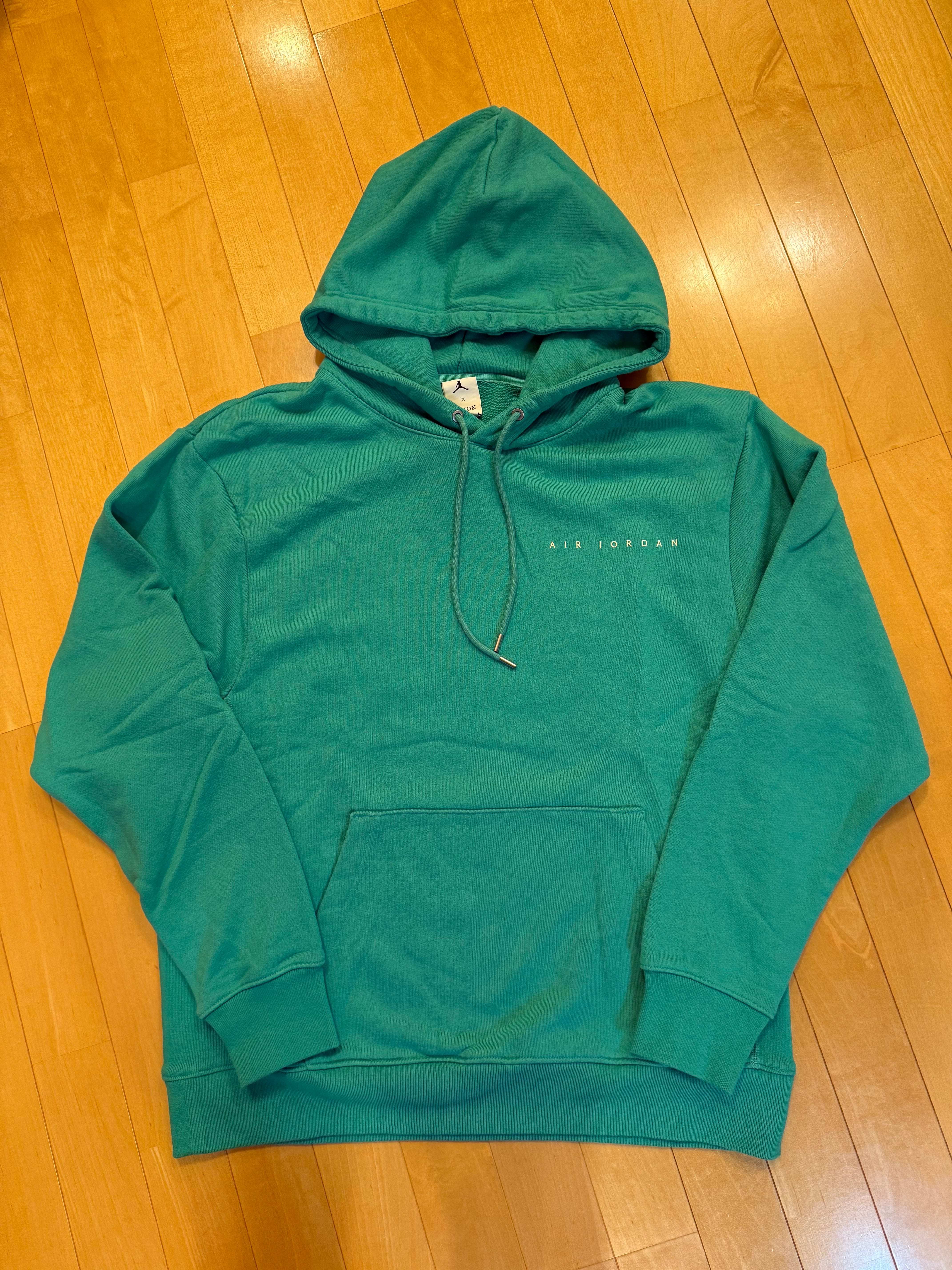 Jordan x UNION Fleece Parka "Emerald Green"