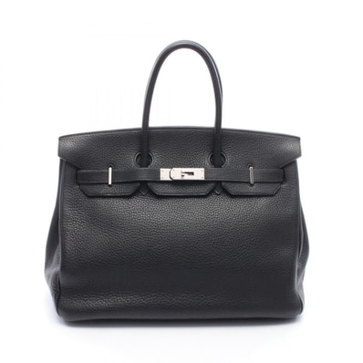 エルメス HERMES バーキン35 ハンドバッグ バッグ トリヨンクレマンス トリヨンクレマンス □H刻印(2004年製造) レディース ブラック系 【中古】