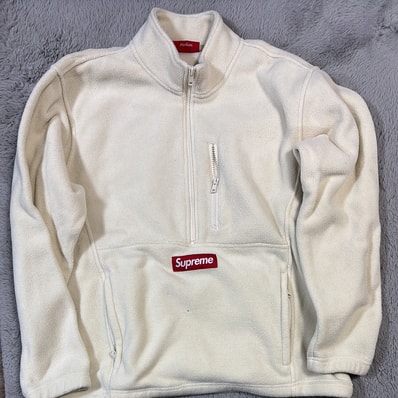 Supreme Polartec Half Zip Pullover "Natural"