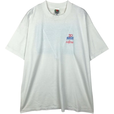 古着 00年代 フルーツオブザルーム FRUIT OF THE LOOM FUJITSU アドバタイジングTシャツ メンズXL相当/eaa641314