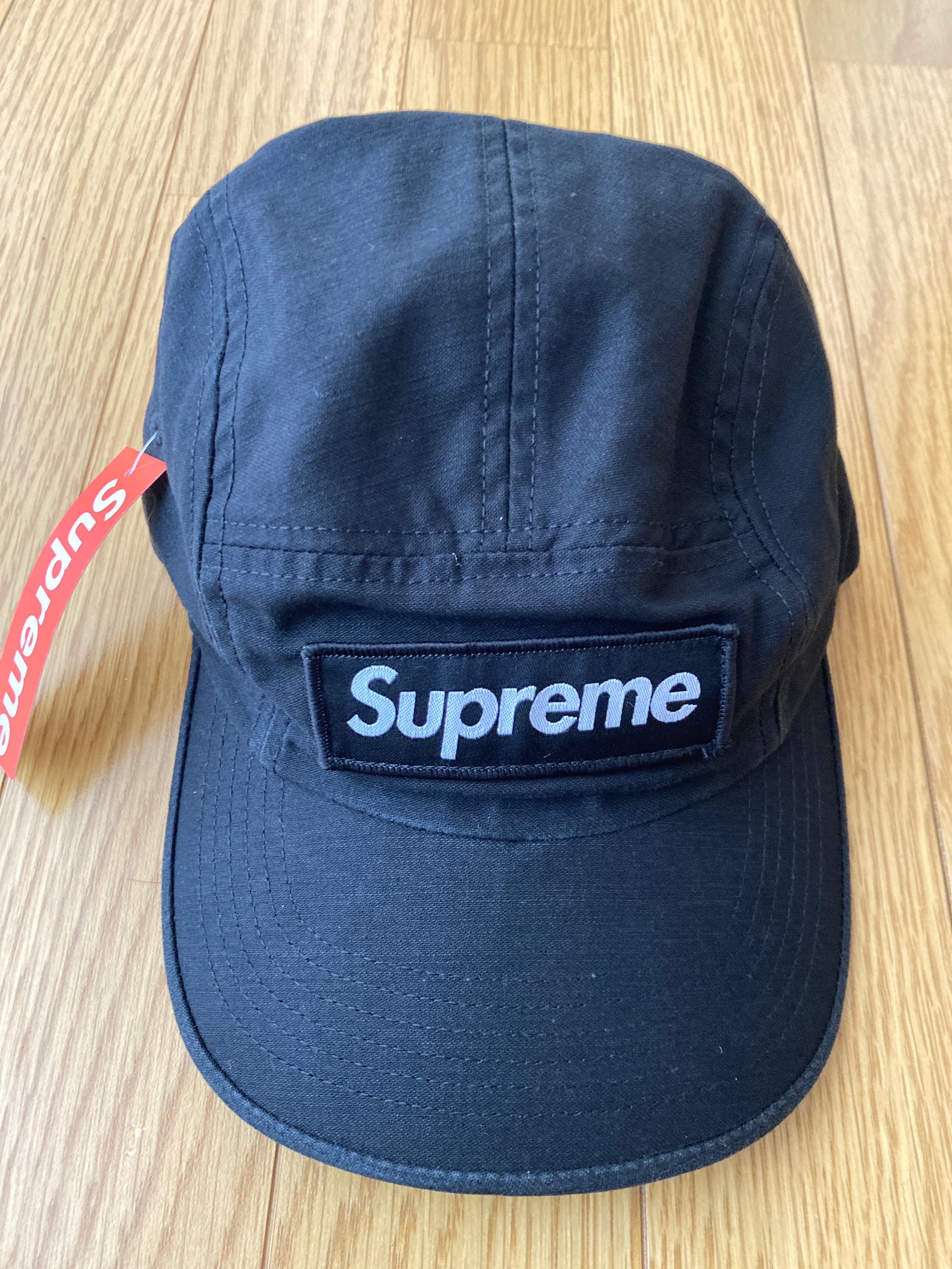 Supreme Military Camp Cap "Black" (21SS)