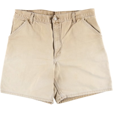 古着 90年代 カーハート Carhartt ダック地ペインターショーツ ショートパンツ USA製 メンズw37相当 ヴィンテージ/eaa619350