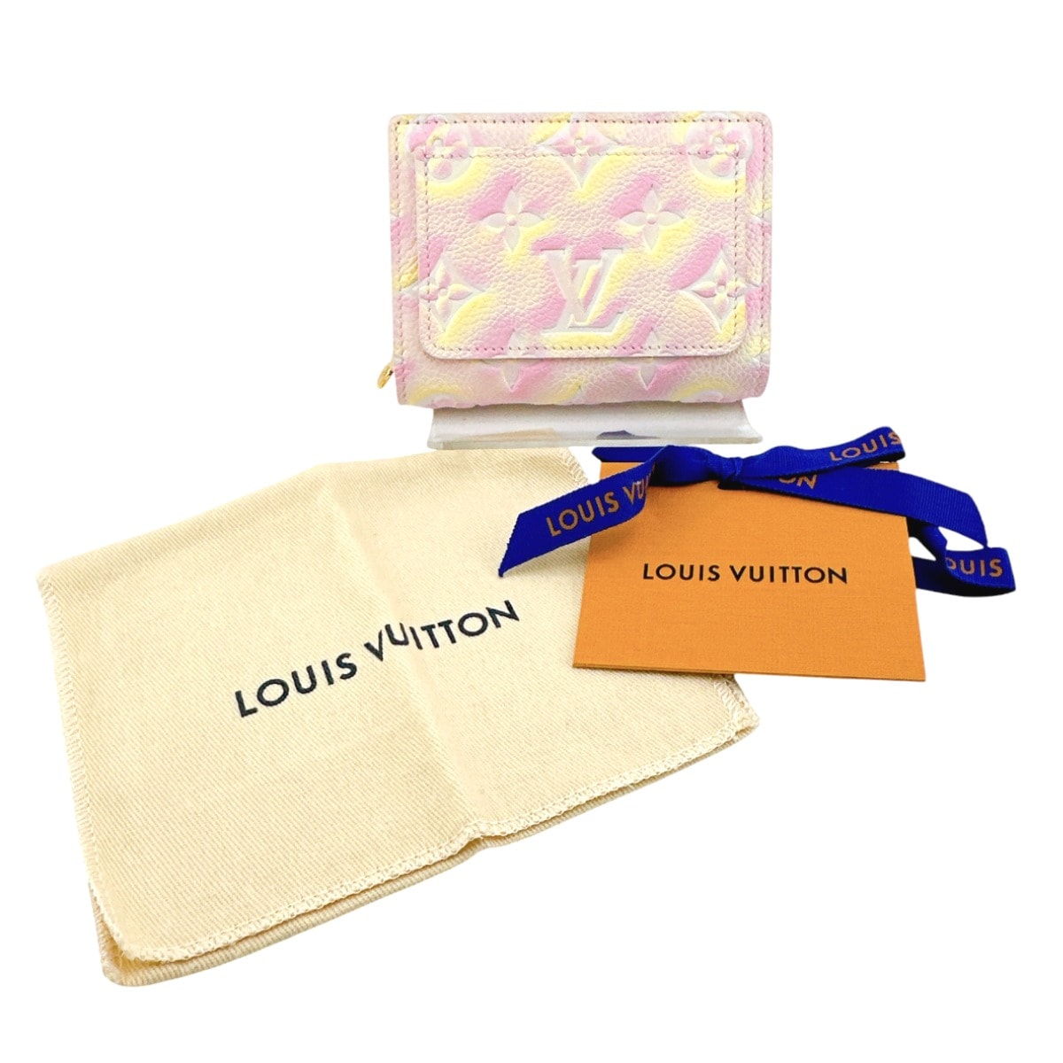 ルイヴィトン LOUIS VUITTON ポルトフォイユ・クレア M81529 モノグラム 二つ折り財布