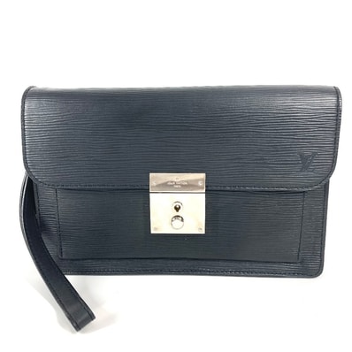 ルイヴィトン LOUIS VUITTON ネオ・ベライア M40852 エピ カバン セカンドバッグ ポーチ ストラップ付 クラッチバッグ エピレザー ノワール ブラック
