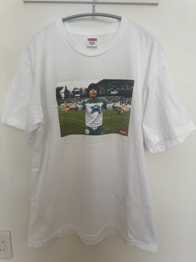 Supreme Maradona Tee "White"