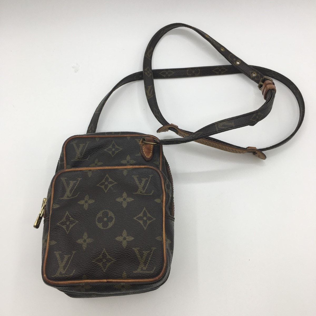 LOUIS VUITTON ルイヴィトン モノグラム アマゾン ショルダーバッグ ブラウン M45238