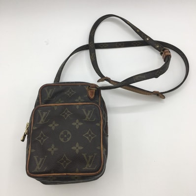 LOUIS VUITTON ルイヴィトン モノグラム アマゾン ショルダーバッグ ブラウン M45238