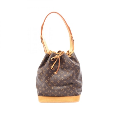 ルイ・ヴィトン LOUIS VUITTON ノエ モノグラム ショルダーバッグ バッグ PVCコーティングキャンバス レザー レディース ブラウン系 M42224 【中古】