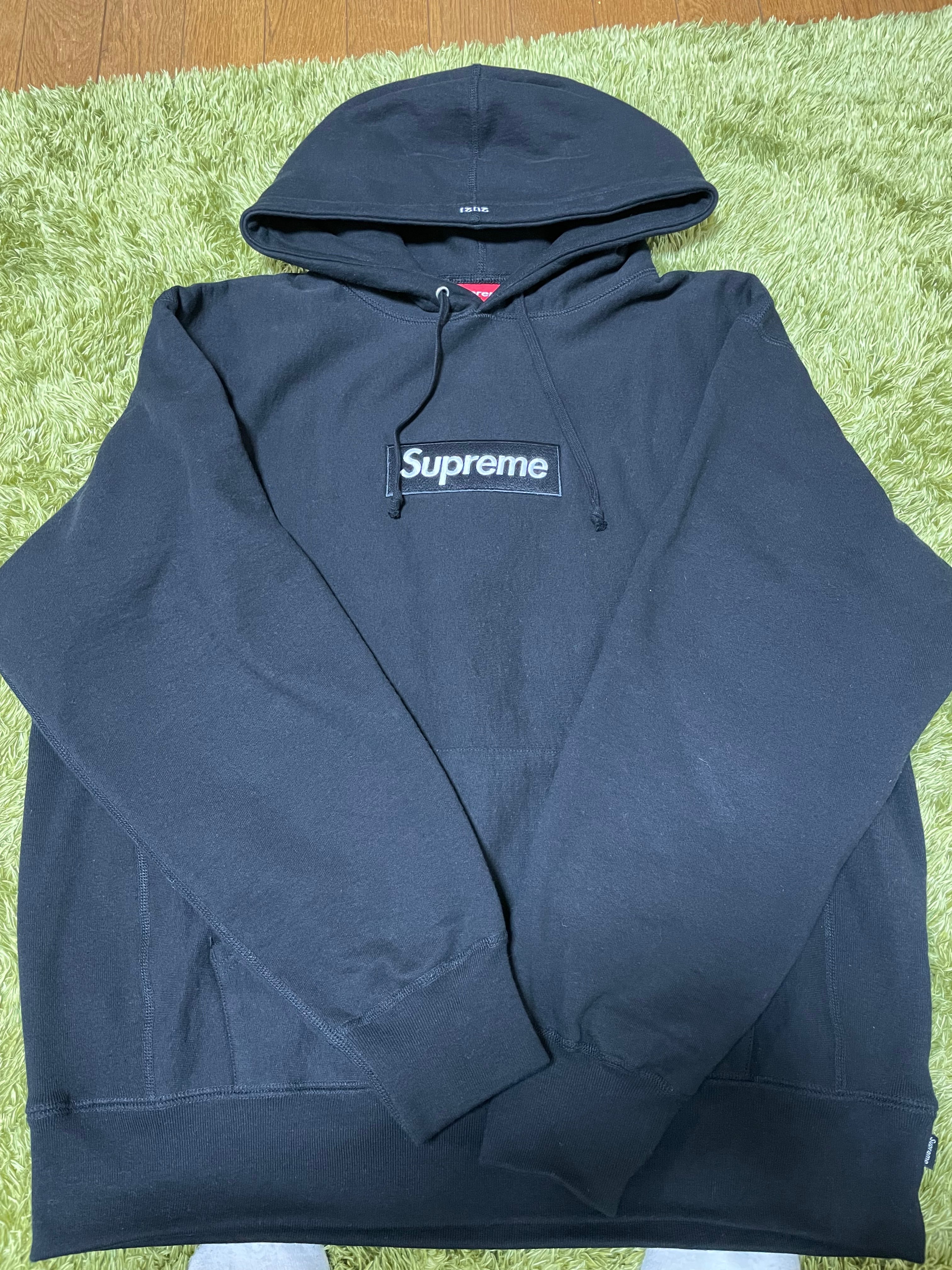 Supreme Box Logo Hooded Sweatshirt "Black" (21FW)